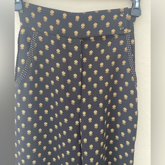 Anthropologie C/MEO Collective Palatial Printed Wide Leg Pants - Picture 9 of 16